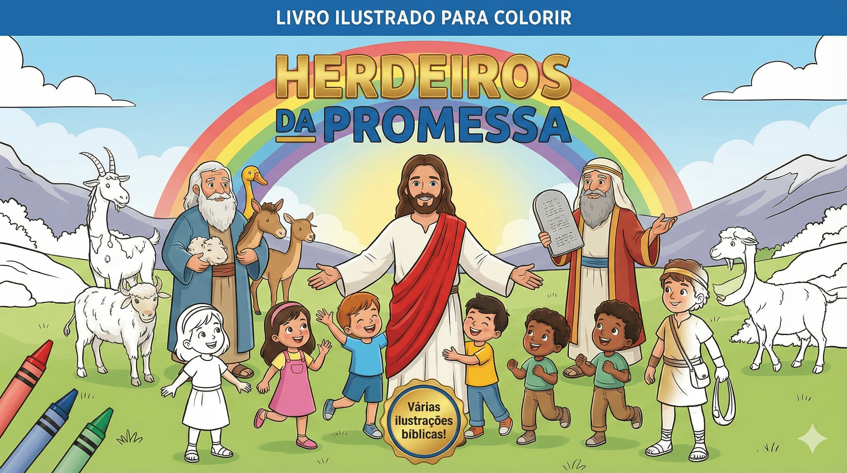 Livro Ilustrado Herdeiros da Promessa